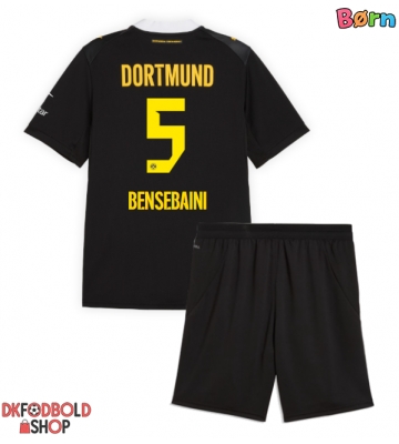 Borussia Dortmund Ramy Bensebaini #5 Udebanesæt Børn 2026-27 Kort ærmer (+ korte bukser)
